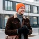 Шапка coFEE Wrap beanie неоново-помаранчевий - 3030.40 CO