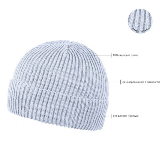 Шапка coFEE Wrap beanie неоново-помаранчевий - 3030.40 CO