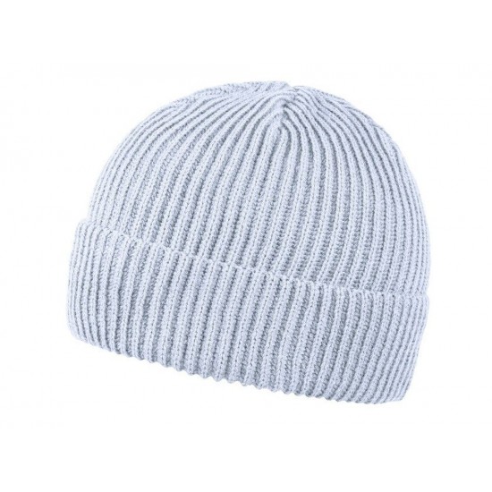 Шапка coFEE Wrap beanie світло-сірий меланж - 3030.47 CO