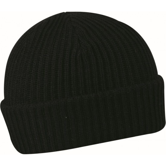 Шапка coFEE Double cuffed чорний - 3031-3 CO