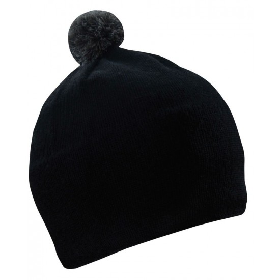 Шапка coFEE Contrasting чорний/синій - 3040-3D CO