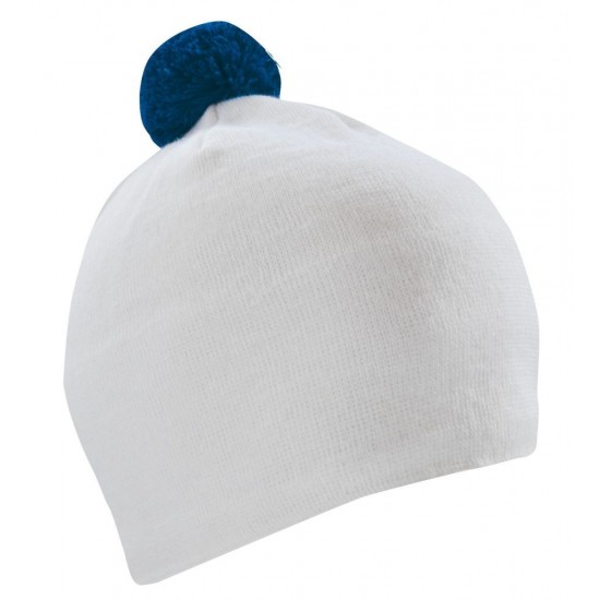 Шапка coFEE Contrasting білий/синій - 3040-6D CO
