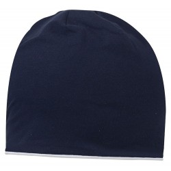 Шапка coFEE Contrasting jersey темно-синій/білий - 3049-14 CO