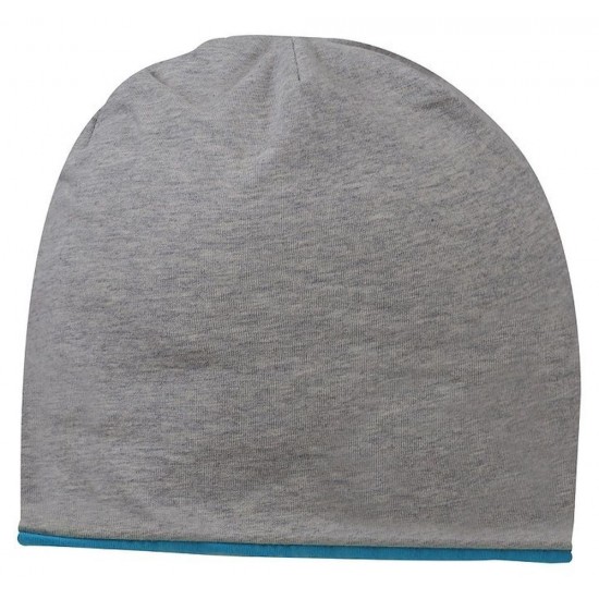Шапка coFEE Contrasting jersey бірюзовий/попелястий сірий - 3049-18 CO Шапка coFEE Contrasting jersey бірюзовий/попелястий сірий - 3049-18 CO