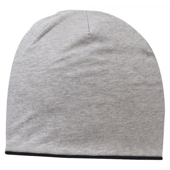 Шапка coFEE Contrasting jersey чорний/попелястий сірий - 3049-3 CO