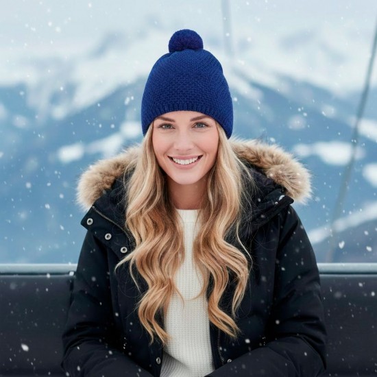 Шапка coFEE Favorite синій - 3050-4 CO