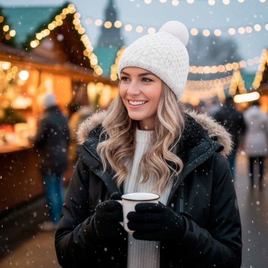 Шапка coFEE Favorite білий - 3050-6 CO Шапка coFEE Favorite білий - 3050-6 CO