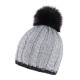 Шапка coFEE Braid knit темно-сірий/чорний - CO3060.47 Шапка coFEE Braid knit темно-сірий/чорний - CO3060.47