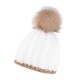 Шапка coFEE Braid knit білий/бежевий - CO3060.6 Шапка coFEE Braid knit білий/бежевий - CO3060.6