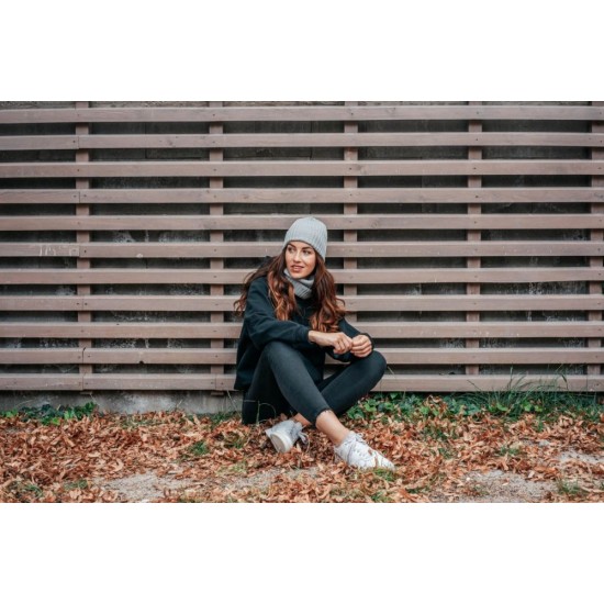 Шапка coFEE Cotton band сірий - 3063.7 CO