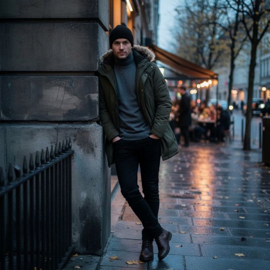 Шапка coFEE Merino чорний - 3090.3 CO