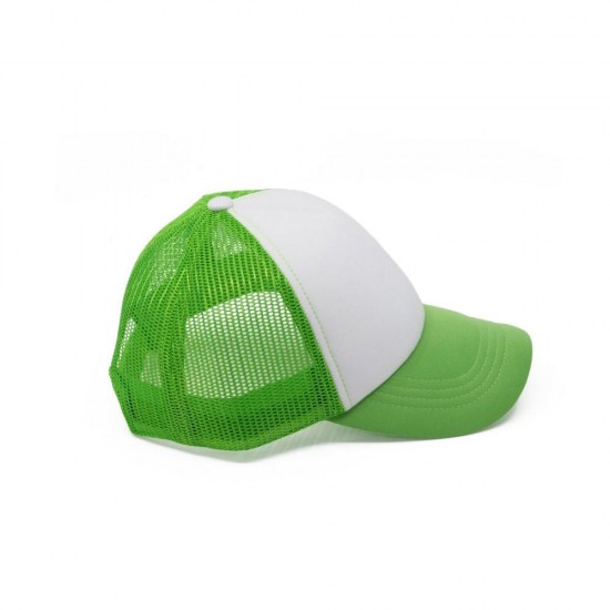 Кепка дитяча coFEE Child trucker лайм/білий - 4009.19 CO