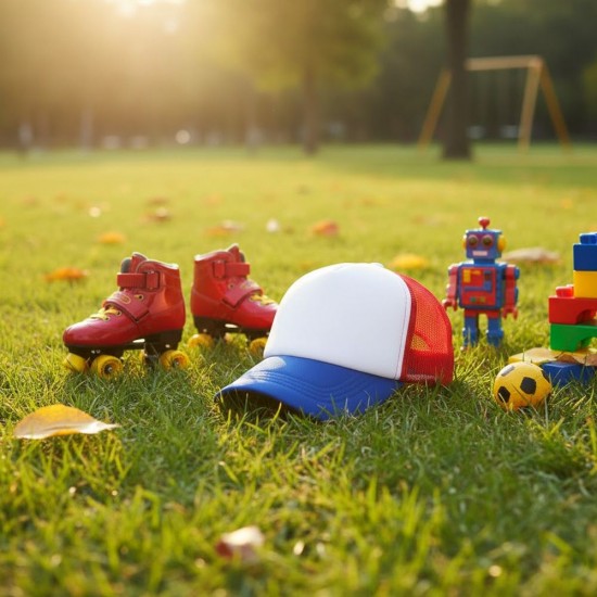 Кепка дитяча coFEE Child trucker червоний/білий/синій - 4009.21 CO