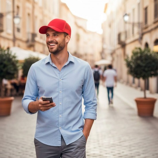 Кепка coFEE New mesh червоний - 4021-5 Кепка coFEE New mesh червоний - 4021-5