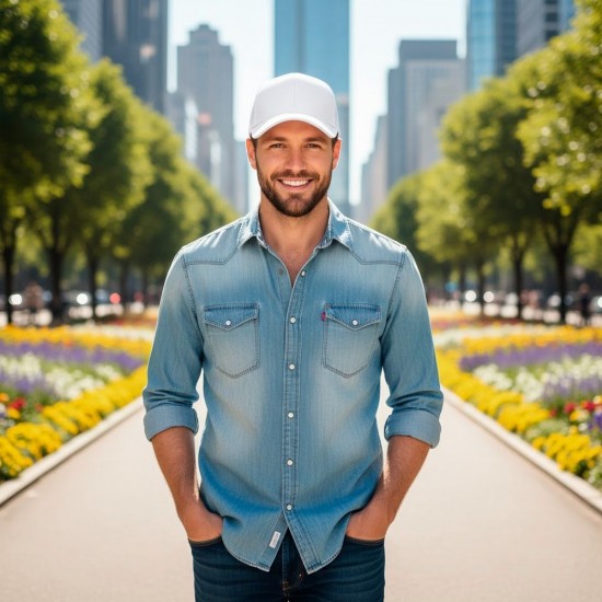 Кепка coFEE New mesh білий - 4021-6