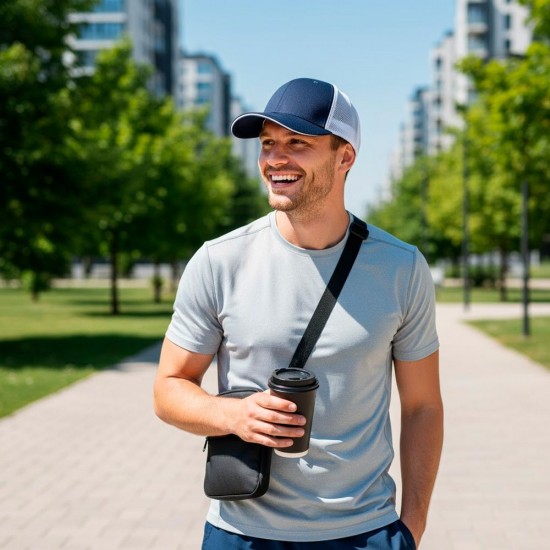 Кепка coFEE New meshfit темно-синій/білий - 4022-14