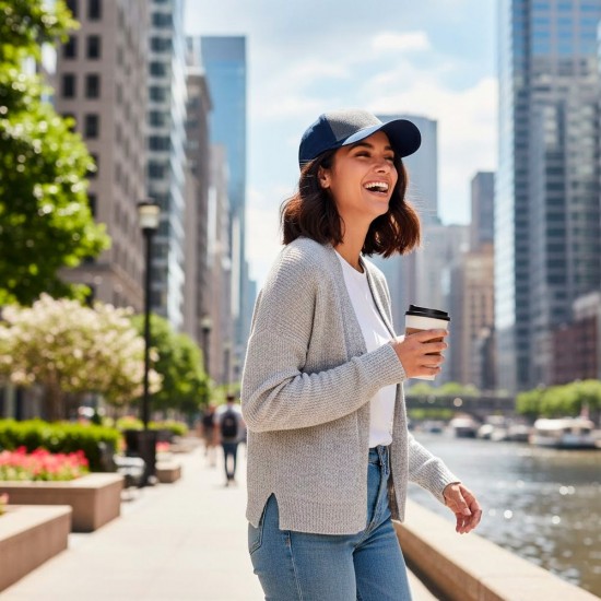 Кепка coFEE Ash jersey темно-синій - 4027-14