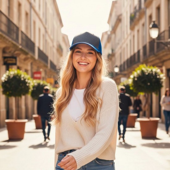 Кепка coFEE Ash jersey синій - 4027-4