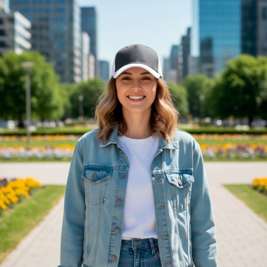 Кепка coFEE Ash jersey білий - 4027-6 Кепка coFEE Ash jersey білий - 4027-6