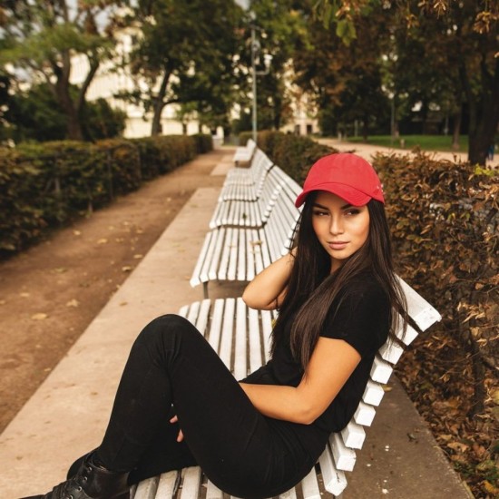 Кепка coFEE Plain microfibre червоний - 4032-5