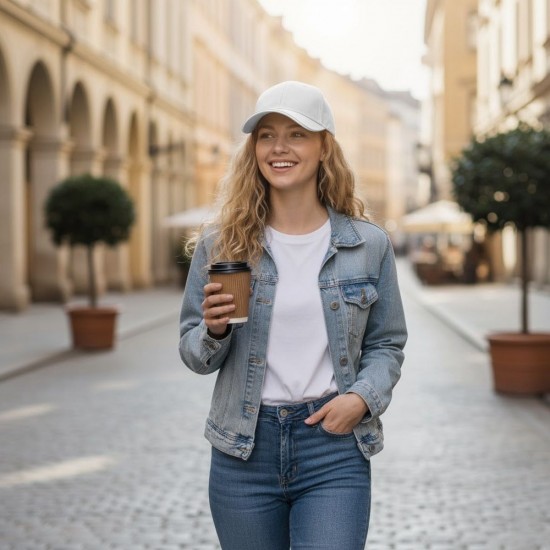 Кепка coFEE Squared білий - 4033-6 CO