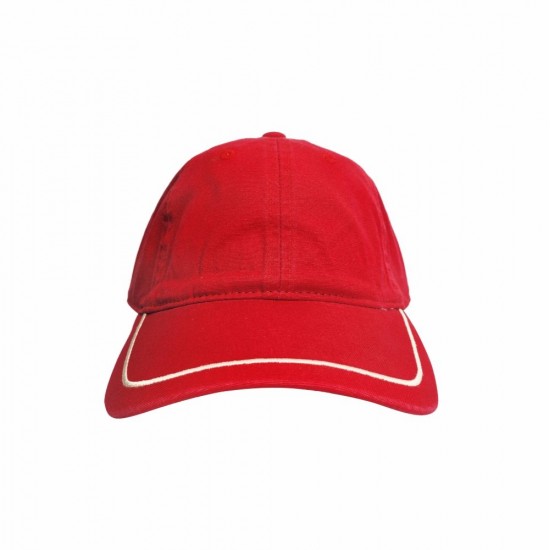 Кепка coFEE Plain canvas червоний - 4037-5 CO