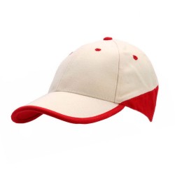 Кепка coFEE Wedge червоний/бежевий - 4040-5 CO