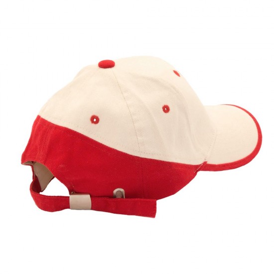 Кепка coFEE Wedge червоний/бежевий - 4040-5 CO