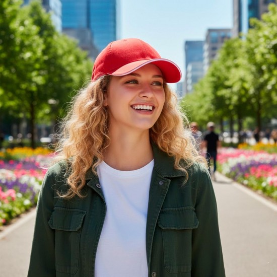 Кепка coFEE Piping червоний/білий/чорний - 4044-5 CO Кепка coFEE Piping червоний/білий/чорний - 4044-5 CO