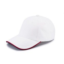 Кепка coFEE Piping білий/червоний/темно-синій - 4044-6 CO