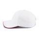 Кепка coFEE Piping білий/червоний/темно-синій - 4044-6 CO