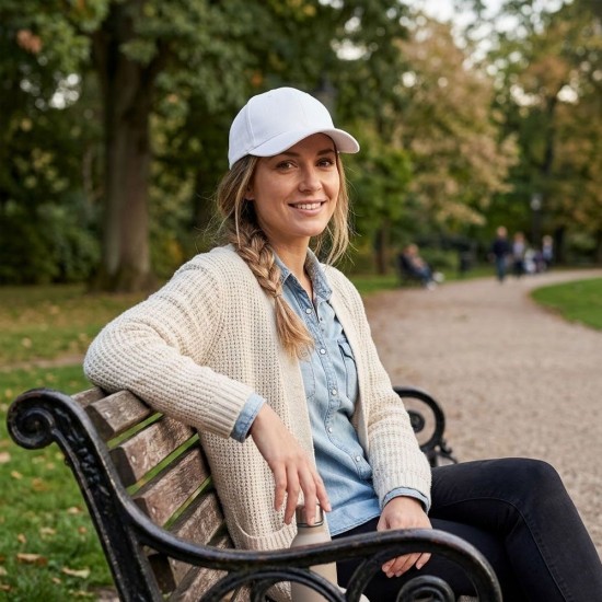 Кепка coFEE Basic білий - 4050-6 CO