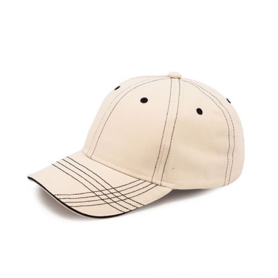 Кепка coFEE Trendy кремовий/чорний - 4051-22 CO