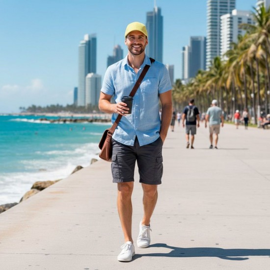 Кепка coFEE Popular лимонний - 4052-8 CO