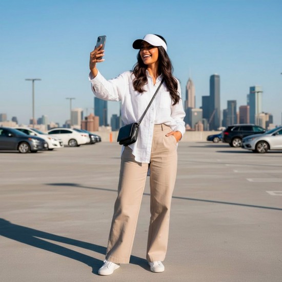 Козирок coFEE Visor білий/чорний - 4070-6 CO