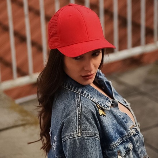 Кепка coFEE Taslon червоний - 4080.5 CO