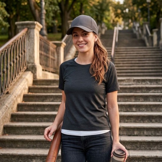 Кепка coFEE Taslon сірий - 4080.7 CO