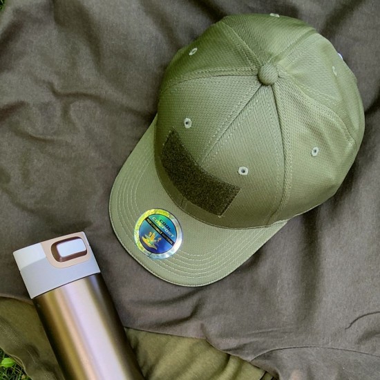 Кепка coFEE Cool comfort з липучкою велкро армійський - 4220-269 CO-V