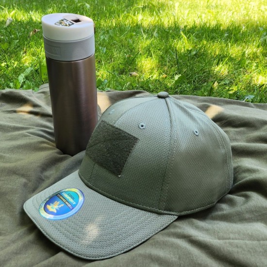 Кепка coFEE Cool comfort з липучкою велкро армійський - 4220-269 CO-V