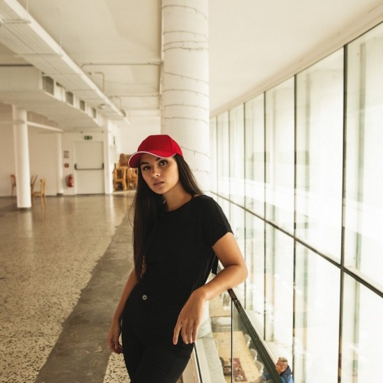 Кепка coFEE Cool comfort червоний/білий - 4220-5 CO