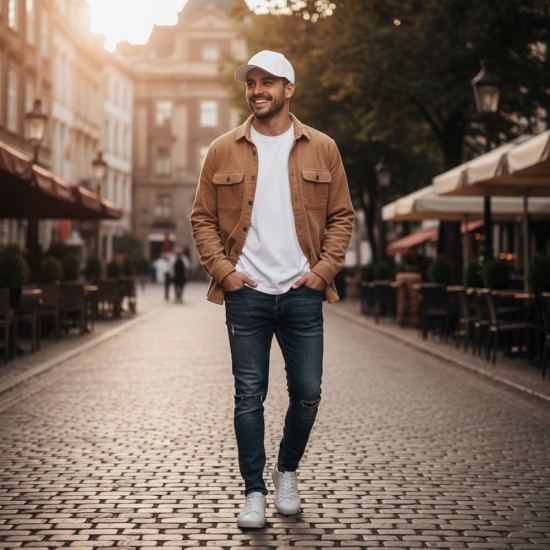 Кепка coFEE Cool comfort білий/чорний - 4220-6 CO