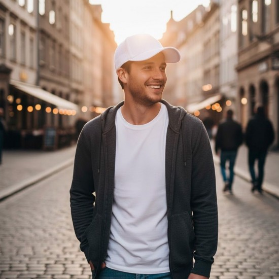 Кепка coFEE Cool feeling білий - 4221.6 CO