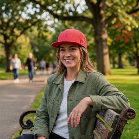 Кепка coFEE Snap perforated червоний - 4261.5 CO Кепка coFEE Snap perforated червоний - 4261.5 CO