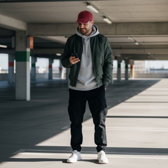 Кепка coFEE Vintage бордовий - 4264.2 CO