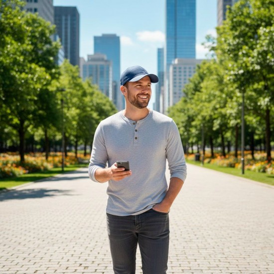 Кепка coFEE Rayon синій - 4350.12 CO