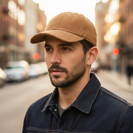 Кепка coFEE Corduroy бежевий - 4440.17 CO