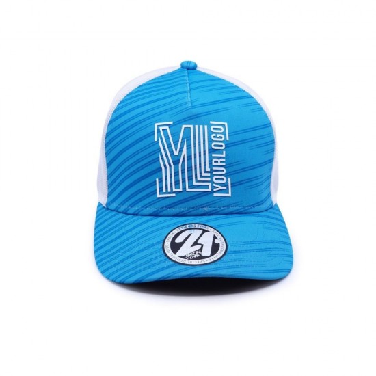 Кепка coFEE Trucker sublimation блакитний/білий - TM001.18