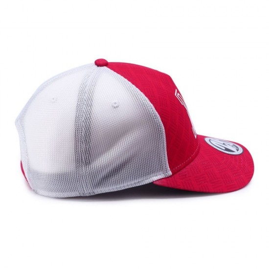 Кепка coFEE Trucker sublimation червоний/білий - TM001.25