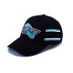 Кепка coFEE Hockey style чорний/блакитний - TM002.18