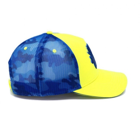 Кепка coFEE Neon hunter флуоресцентний жовтий/синій - TM003.41